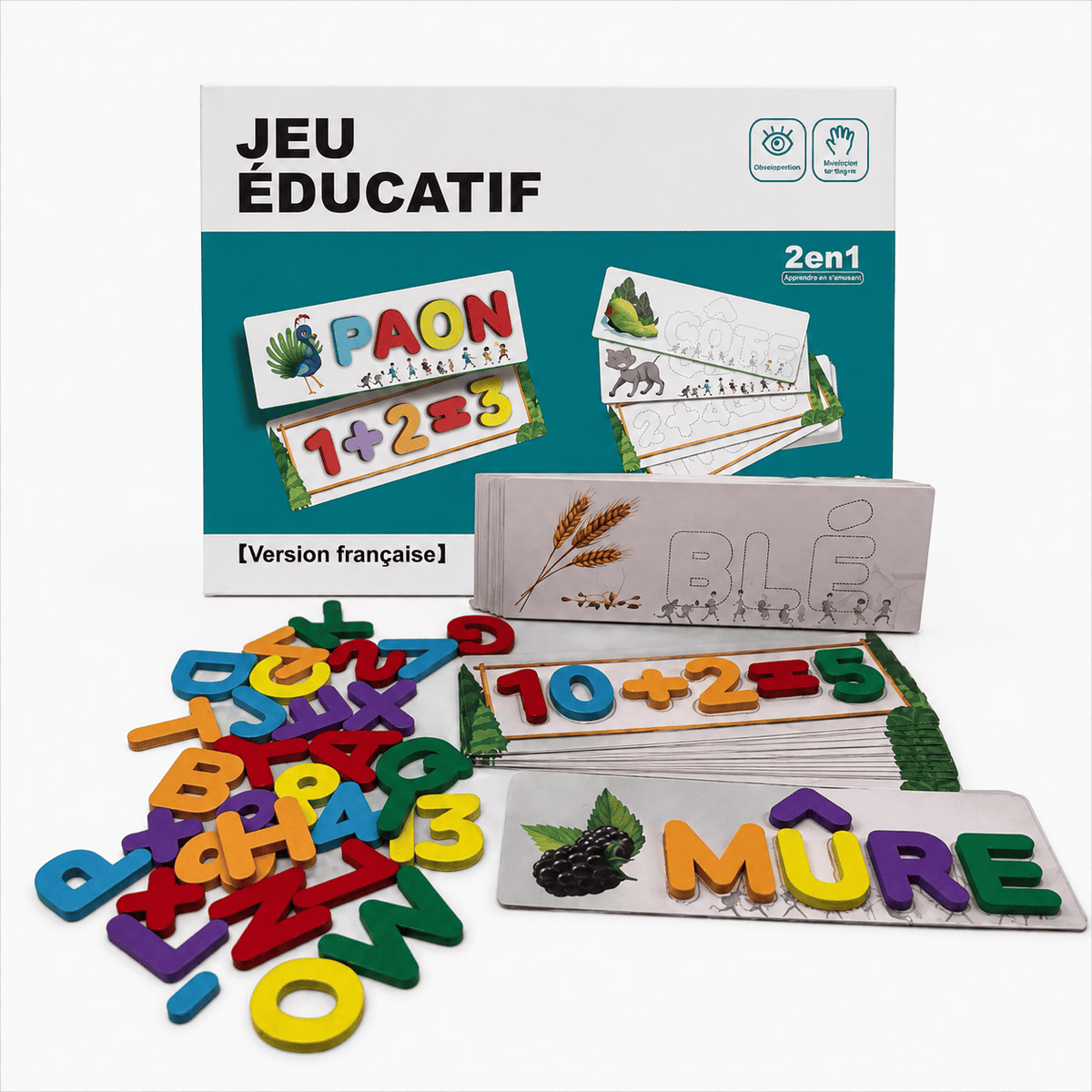 Jeu des lettres et des chiffres 🔤