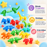 Le Jeu de Construction Magnétique Dinosaures 🦕