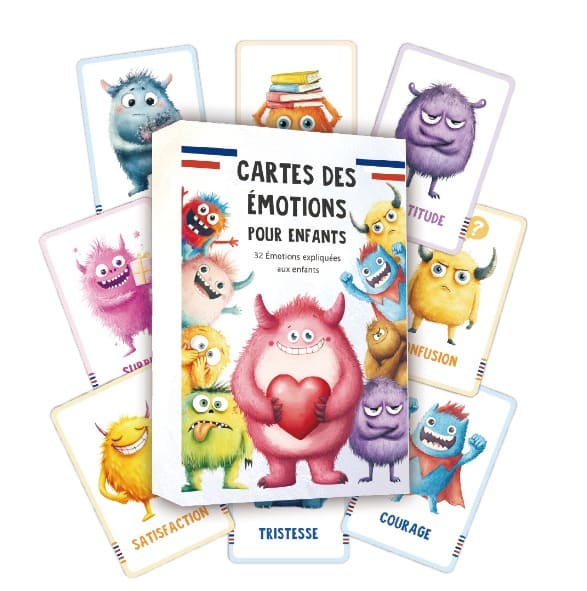 Cartes des émotions 😊